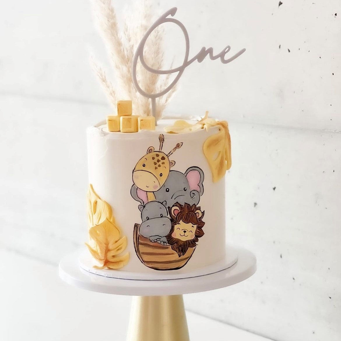 Cake Topper - One